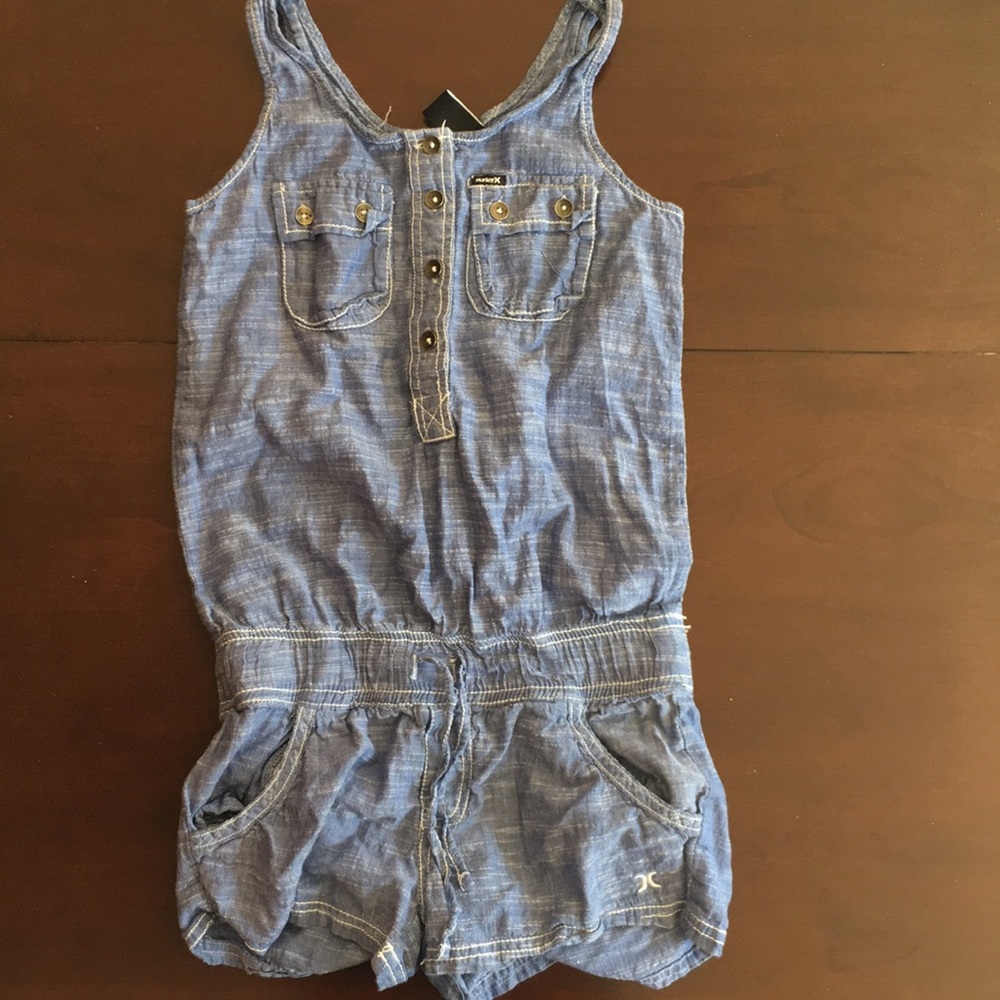 Hurley girls romper Sz large